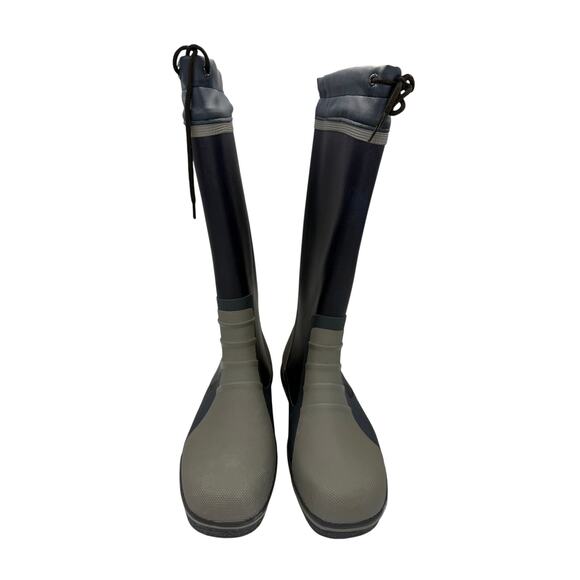 Gill Men\'s Tall Yachting Rubber Boots Black / Gray Size 7.5 main image 10
